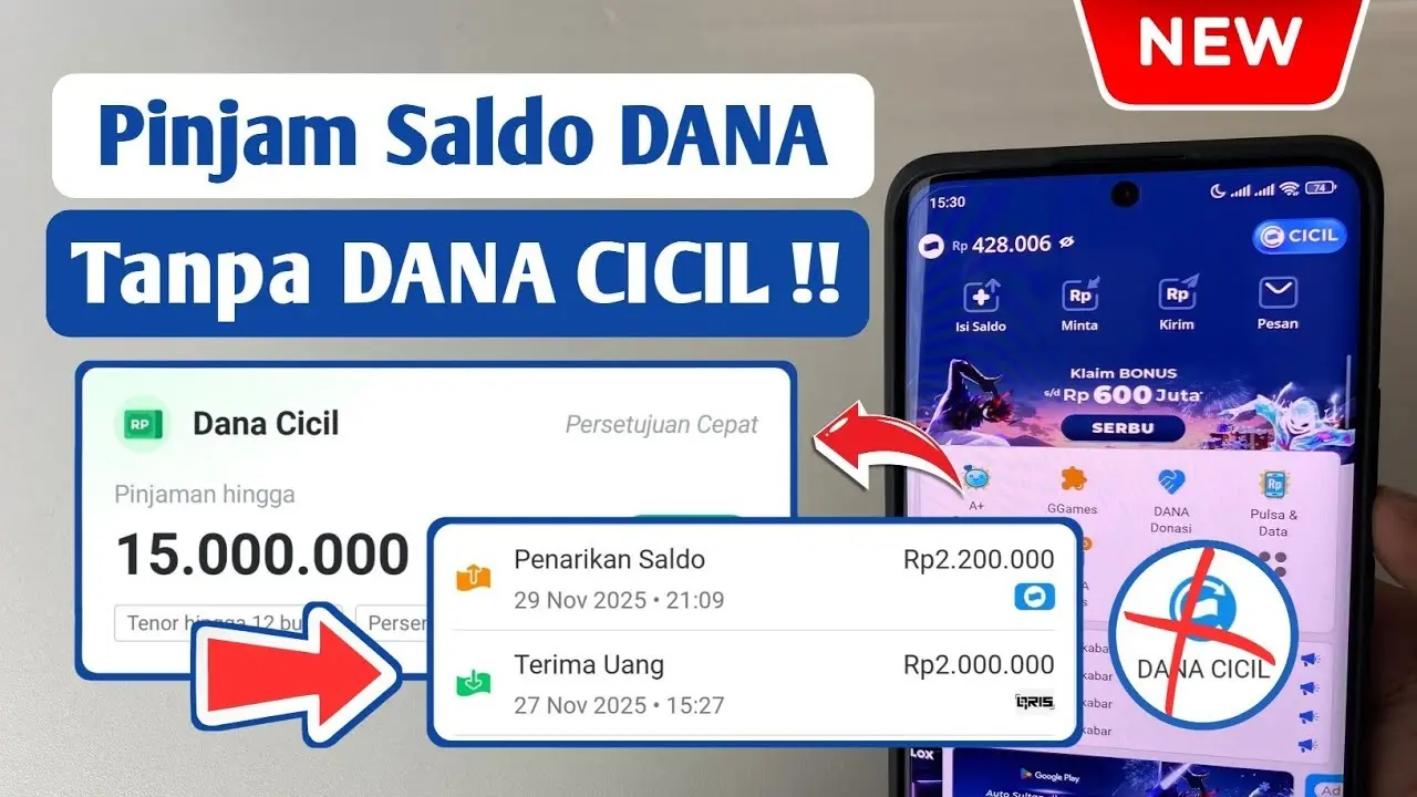 Cara Pinjam Uang di DANA 2026: Panduan Strategis Cair Kilat, Aman, dan Terdaftar OJK Cara Pinjam Uang di DANA 2026: Panduan Strategis Cair Kilat, Aman, dan Terdaftar OJK