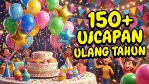 150+ Ide Ucapan Selamat Ulang Tahun Penuh Makna, Lucu, dan Aesthetic (Terlengkap)