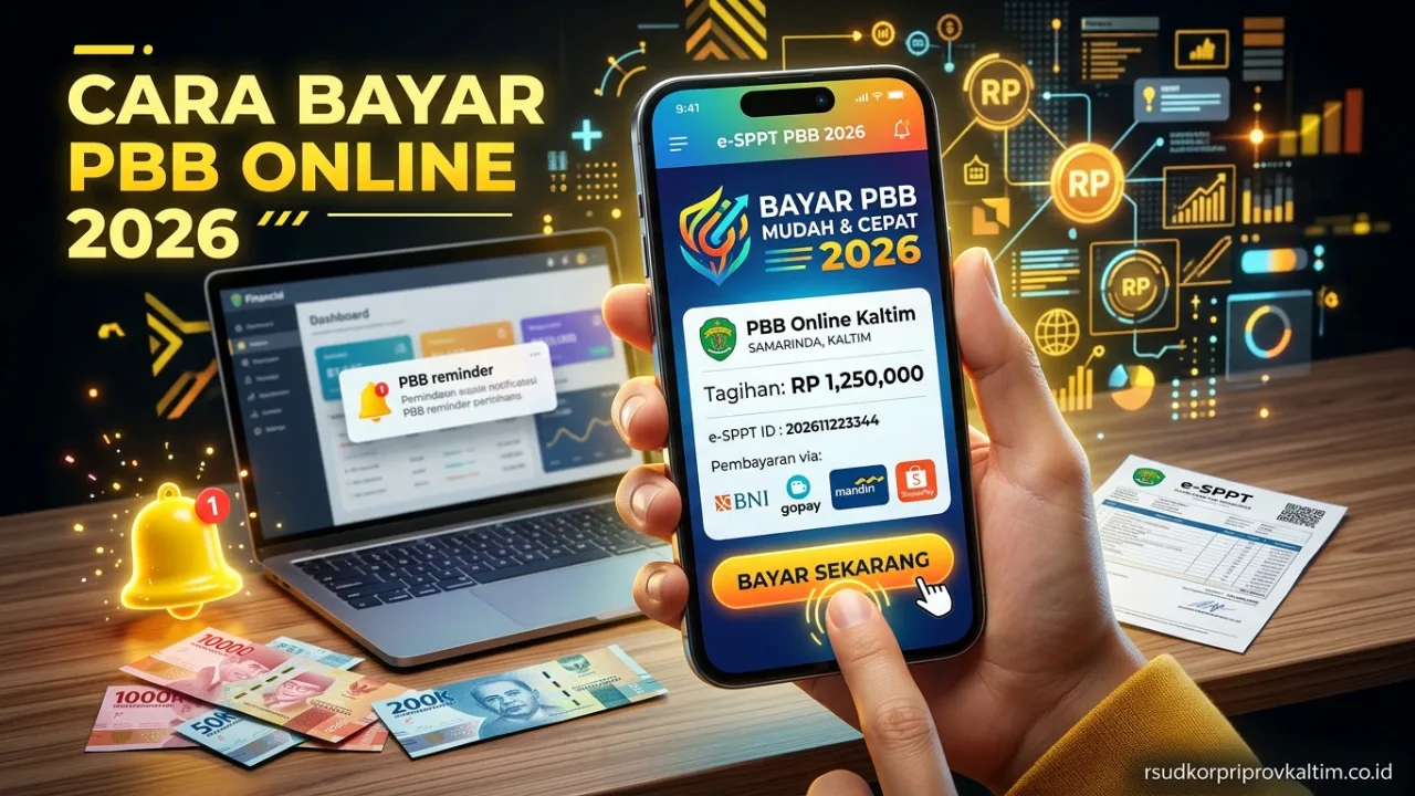 Cara Bayar PBB Online 2026: E-Commerce, M-Banking & Cek e-SPPT