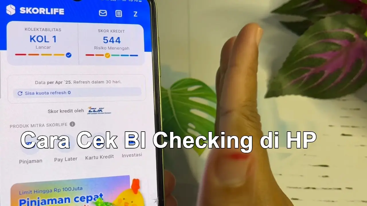 Cara Cek BI Checking di HP Lewat SLIK OJK (Update 2026)