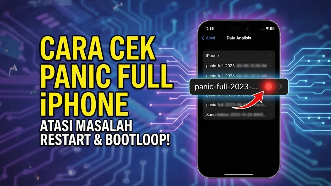 Cara Cek Panic Full di iPhone: Panduan Lengkap, Penyebab, dan Solusi (2026)
