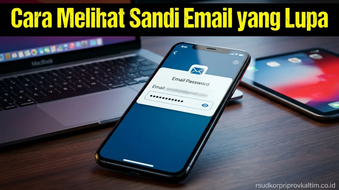 Cara Melihat Sandi Email yang Lupa di HP & PC (1 Menit)