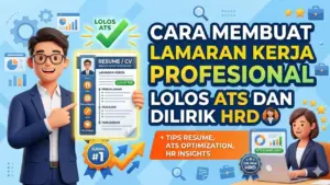 Cara Membuat Lamaran Kerja Profesional yang Lolos Filter ATS dan Dilirik HRD