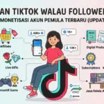Cara Mendapatkan Uang dari TikTok untuk Pemula (Strategi Baru 2026)