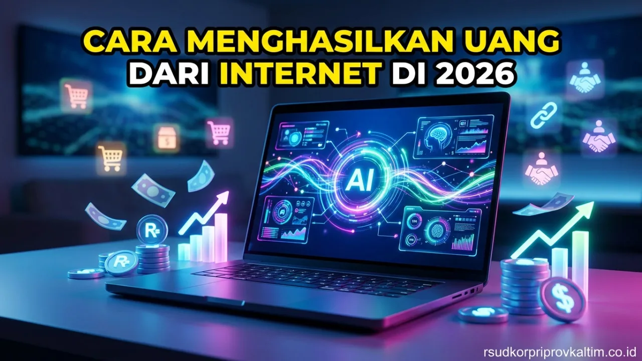 Cara Menghasilkan Uang dari Internet: 11 Ide Terbaru Di 2026