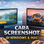 Cara Screenshot di Laptop (Windows & Mac) Cepat & Praktis 2026
