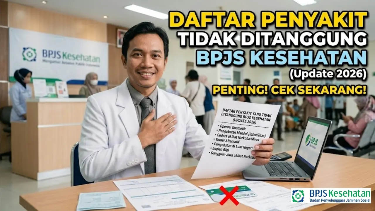 Daftar Penyakit yang Tidak Ditanggung BPJS Kesehatan (Update 2026)