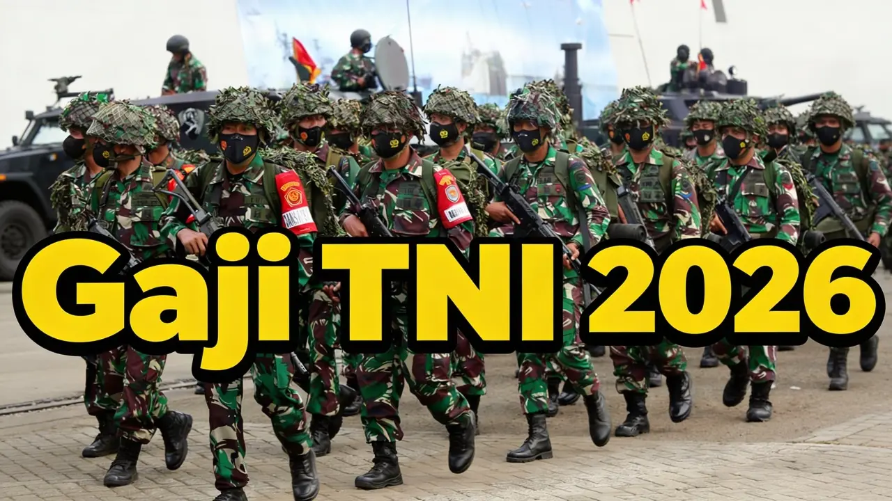 Gaji TNI 2026 (AD, AL, AU): Rincian Pangkat, Tunjangan & Simulasi THP Gaji TNI 2026 (AD, AL, AU): Rincian Pangkat, Tunjangan & Simulasi THP