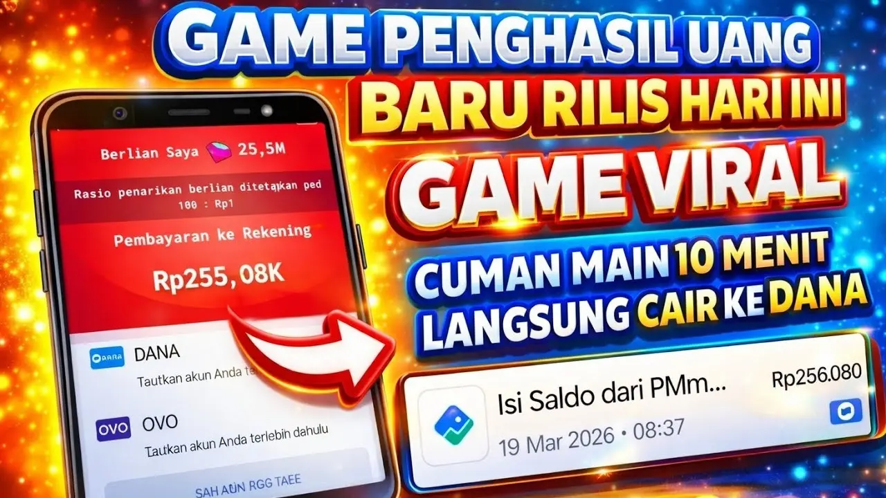 15 Game Penghasil Uang Tercepat 2026: Langsung Cair ke DANA, Aman & Tanpa Deposit
