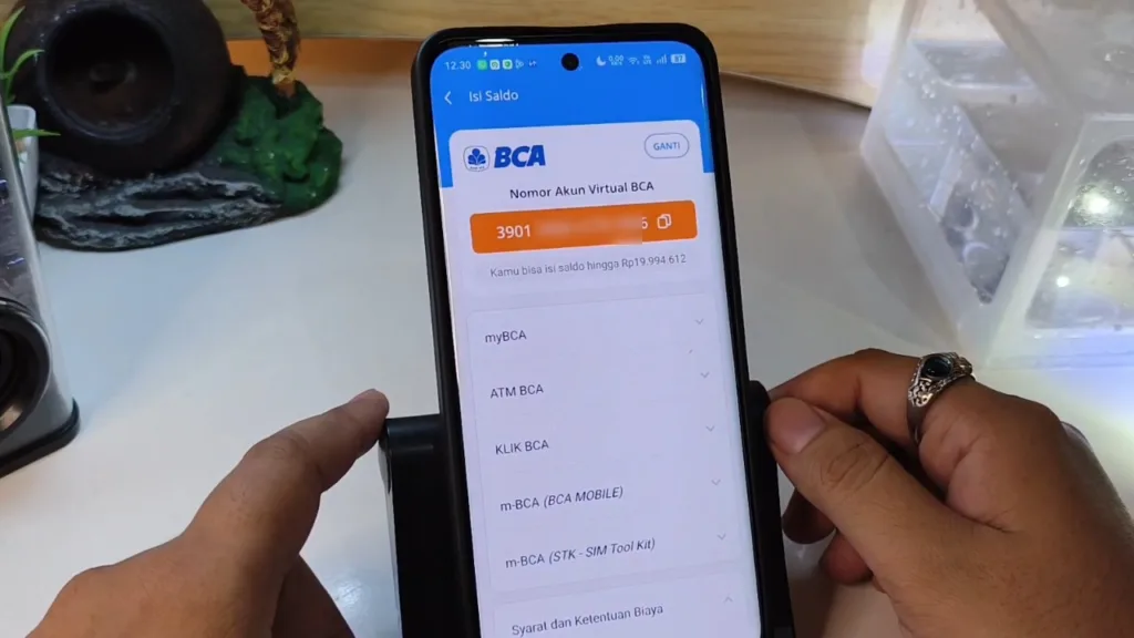 Kode Dana Dari Bca