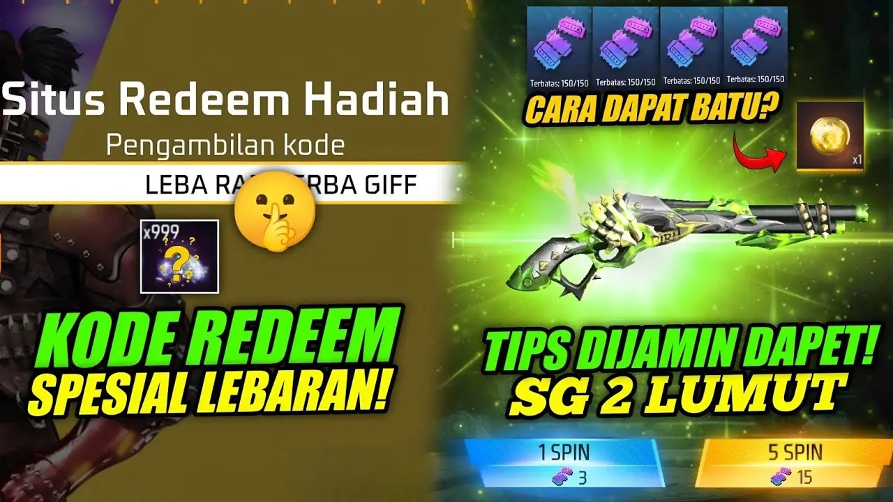 Kode Redeem FF 2026 Terbaru: Rahasia Klaim SG2 Lumut & Diamond Gratis
