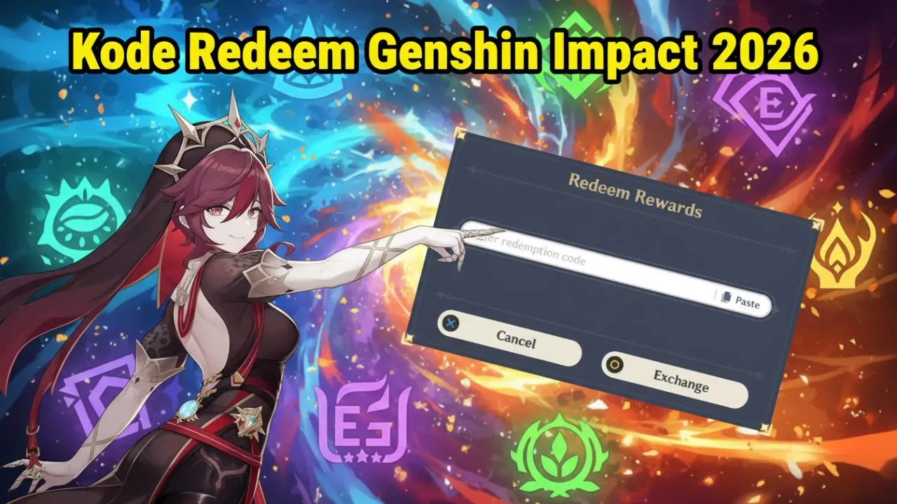 Kode Redeem Genshin Impact 2026: List Aktif & Cara Klaim