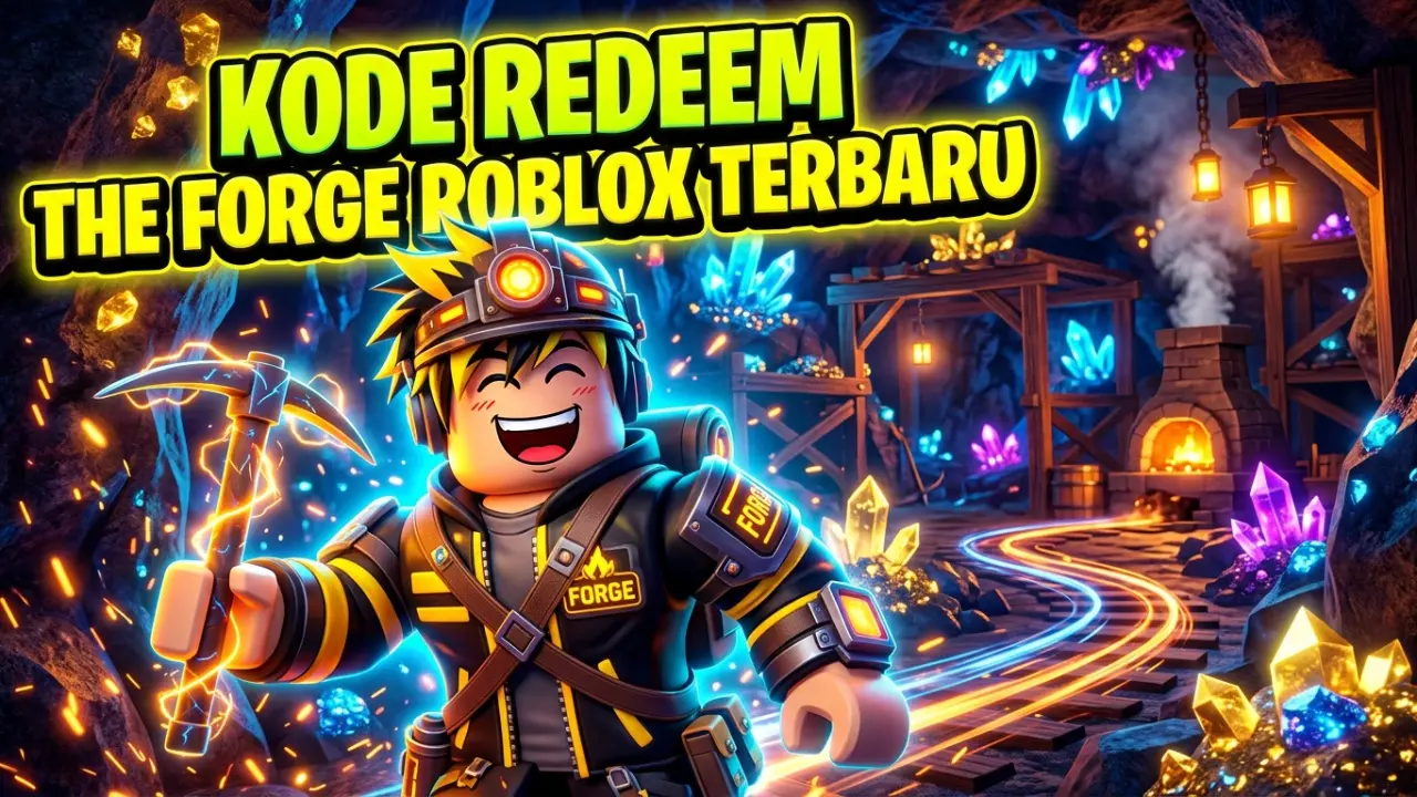 Kode Redeem The Forge Roblox Terbaru: Klaim 30+ Reroll!