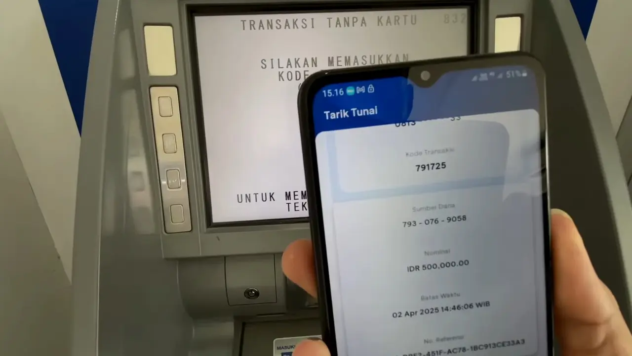 Masukan Kode Transaski