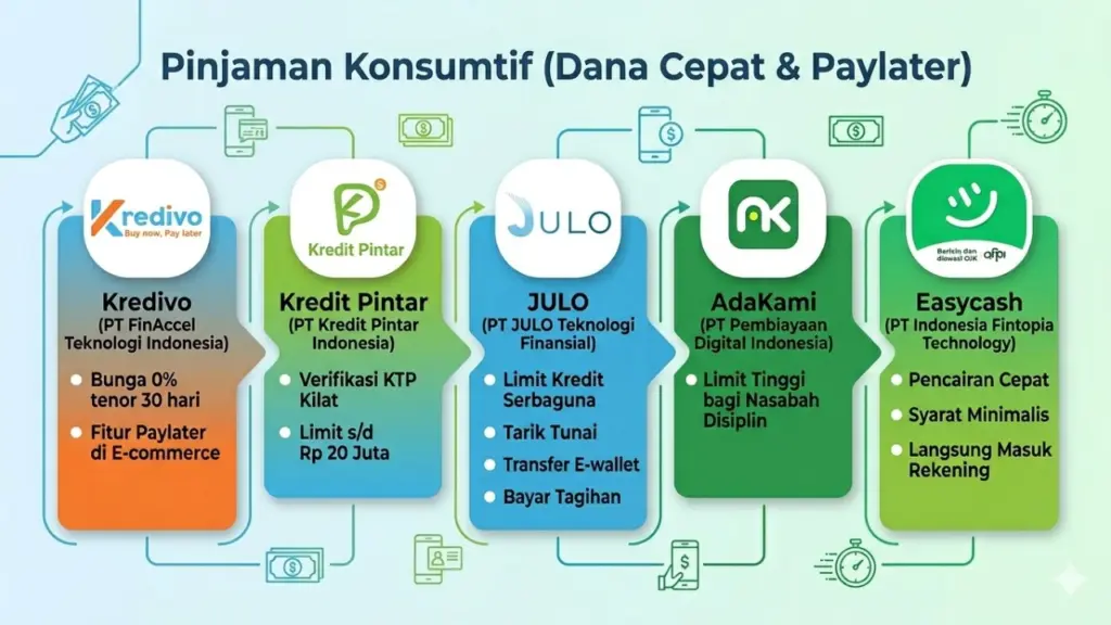 Pinjaman Konsumtif Dana Cepat Paylater