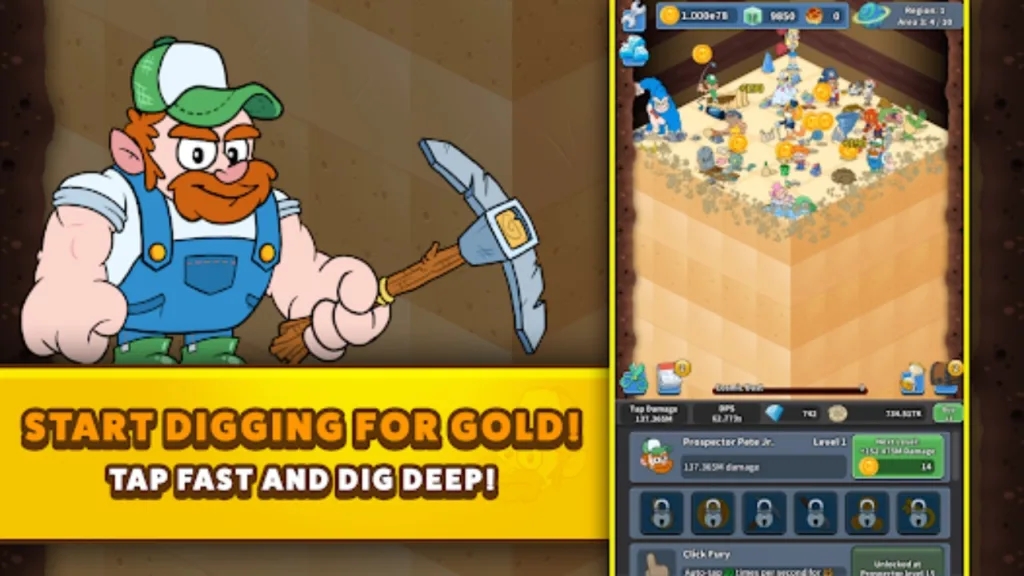 Tap Tap Mining 2
