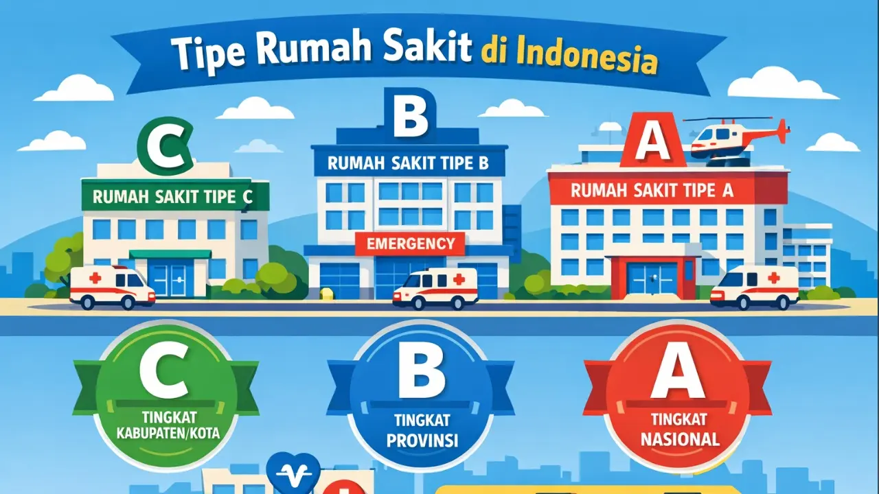 Perbedaan Tipe Rumah Sakit di Indonesia (A, B, C, D) dan Alur Rujukan BPJS
