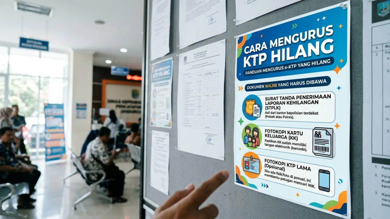 Cara Mengurus KTP Hilang 2026, Tanpa Surat RT/RW & Gratis! Cara Mengurus KTP Hilang 2026, Tanpa Surat RT/RW & Gratis!