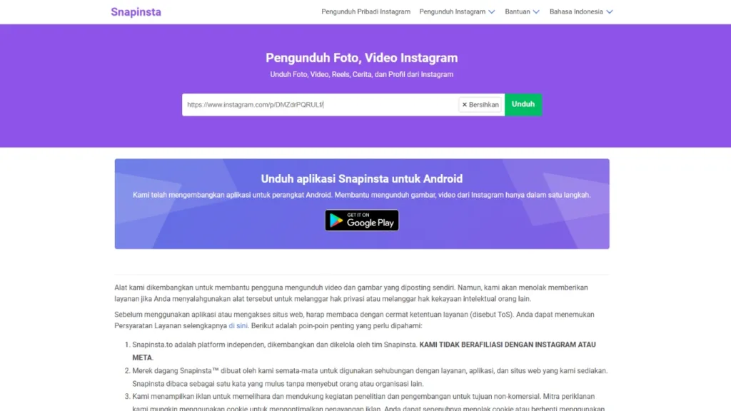 Download Video Ig