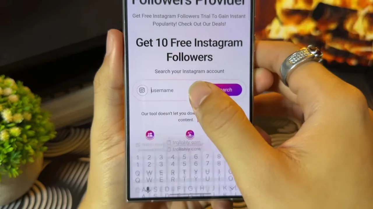 Input Username
