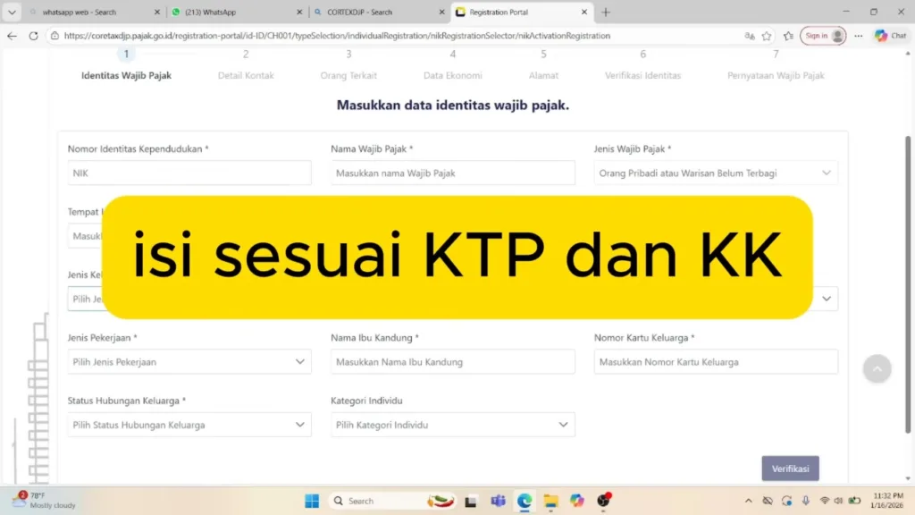 Cara Membuat Npwp Online