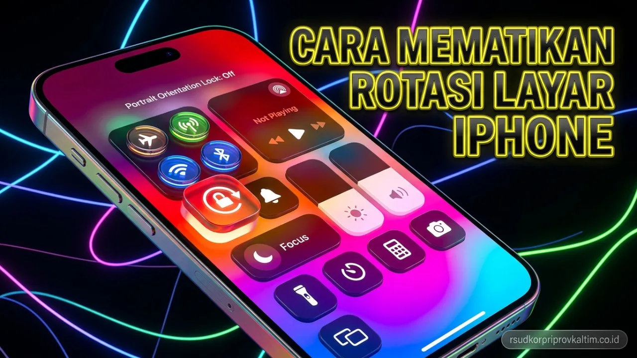 Cara Mematikan Rotasi Layar iPhone (+Trik Otomatis iOS 17) Cara Mematikan Rotasi Layar iPhone (+Trik Otomatis iOS 17)