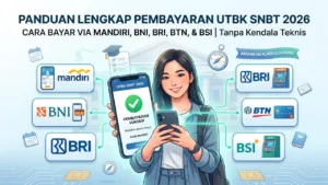 Cara Pembayaran UTBK SNBT 2026 Mandiri, BNI, BRI, BTN, BSI
