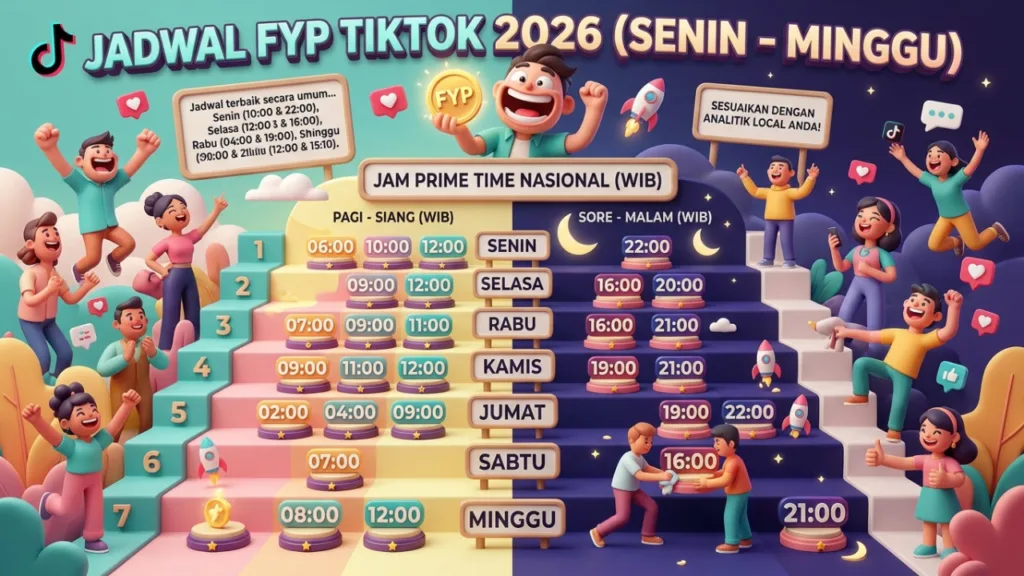 Jadwal Fyp Tiktok