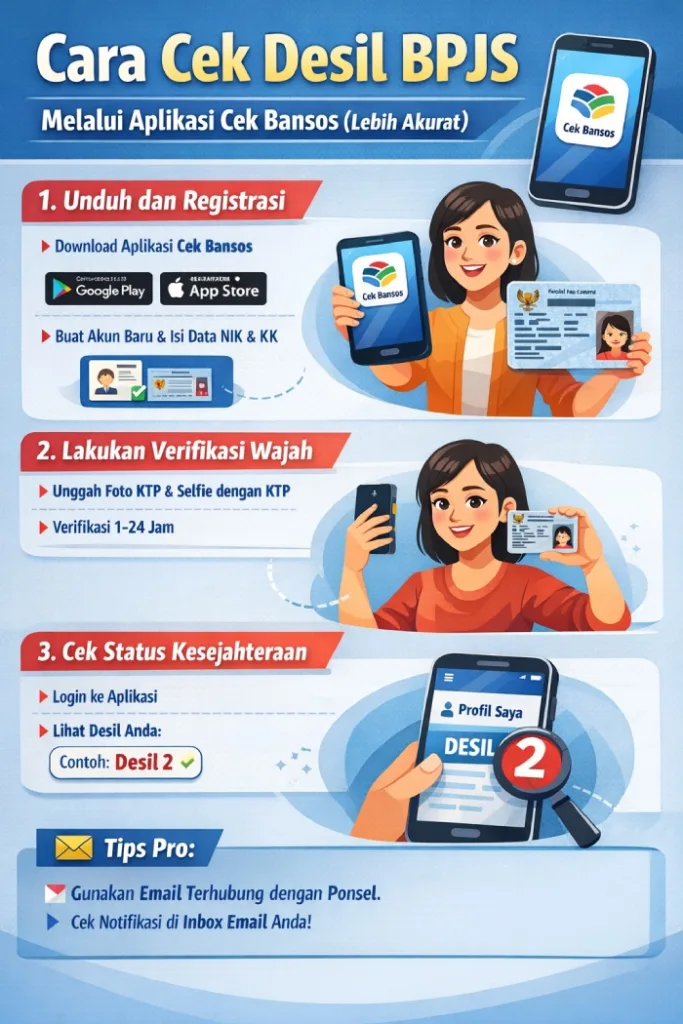 Cara Cek Desil