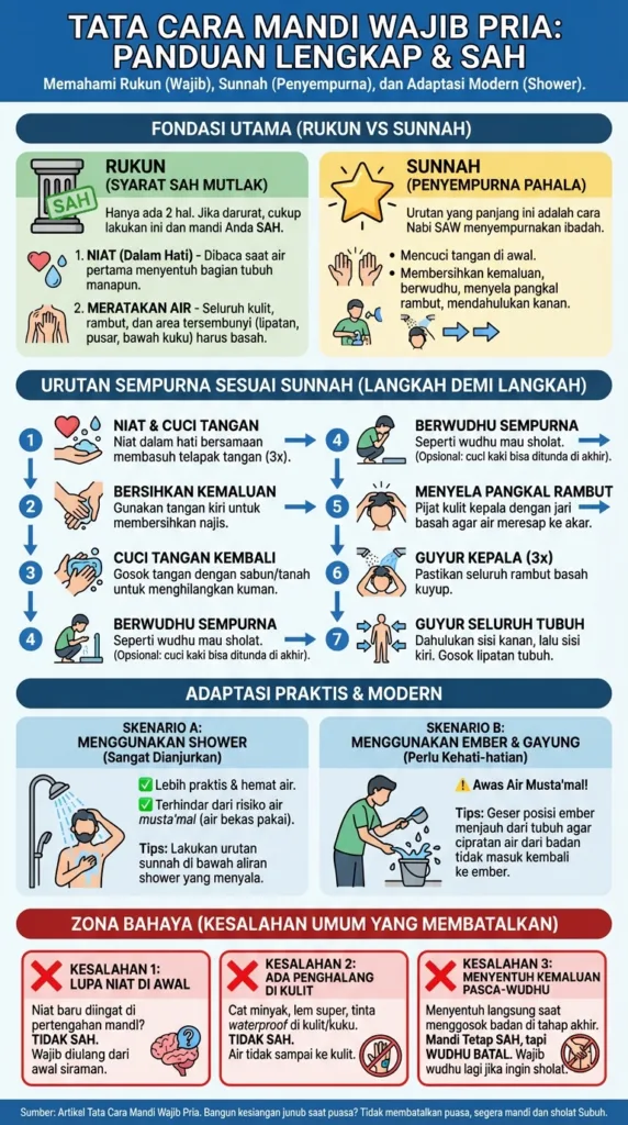 Niat Mandi Wajib